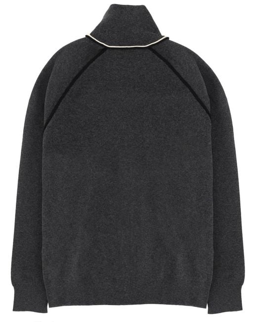 Isabel Marant Black Felpa "Sergio" Con Logo for men