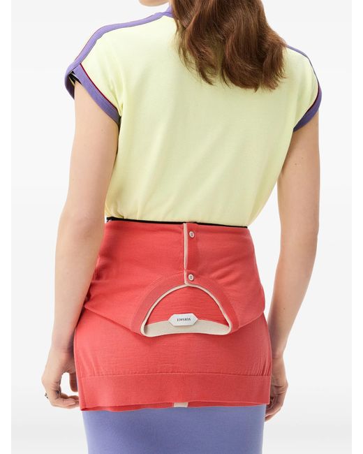 Versace Yellow Cotton Piqué Polo Shirt With Embroidered Logo
