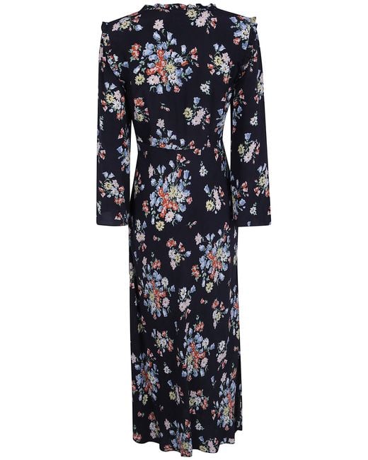 Rixo Blue "Katya" Dress