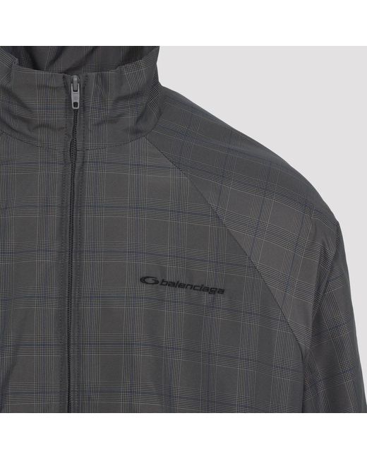 Balenciaga Black Nylon Jacket for men