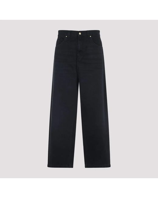 Carhartt Blue Brandon Cotton Jeans for men