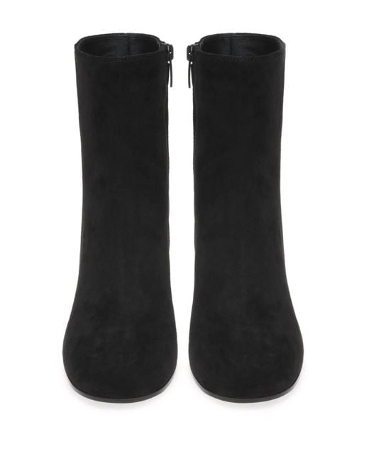 Gianvito Rossi Black Joelle Suede Leather Boots