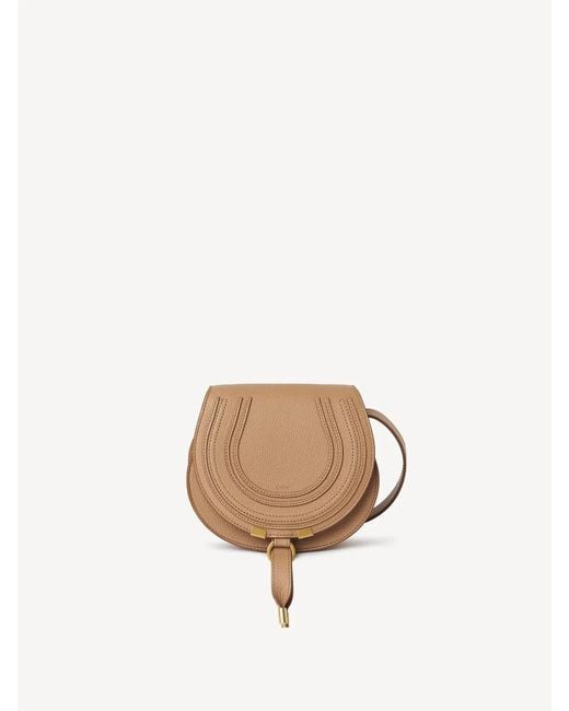 Chloé Natural Compact Mini Crossbody Bag With Adjustable Strap