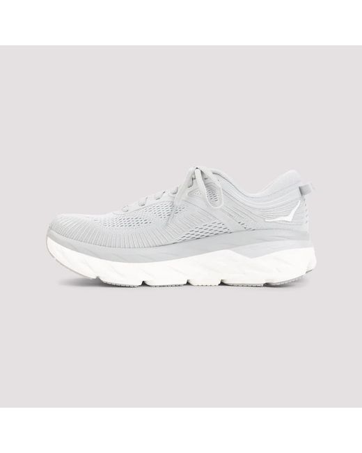 Hoka One One White Textile Synthetic Sneakers for men