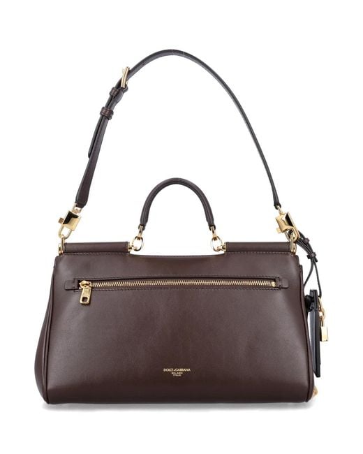 Dolce & Gabbana Brown Dolce & Gabbana Handbag My Sicily