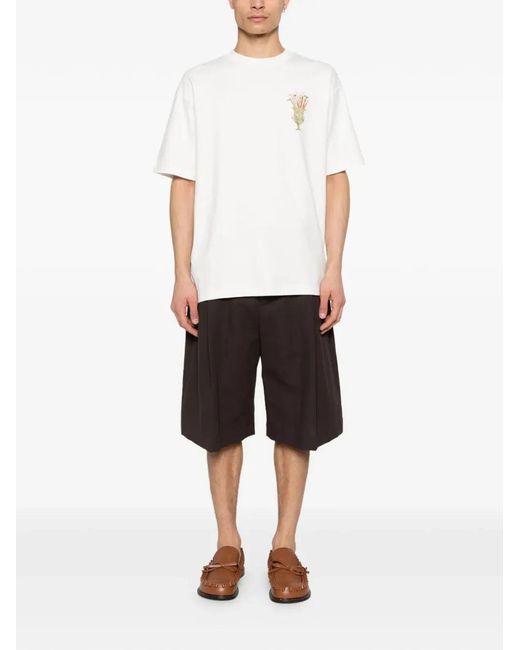Drole de Monsieur White "Cannes" T-Shirt for men