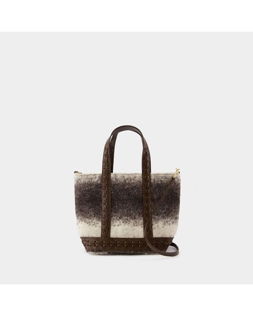 Vanessa Bruno Purple Cabas S Shopper Bag