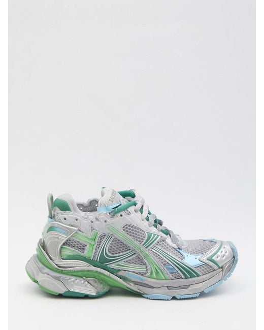 Balenciaga Green Runner Sneakers