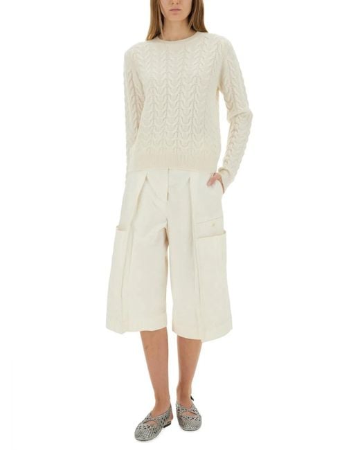 Max Mara Natural Braided Knit "Aramis"