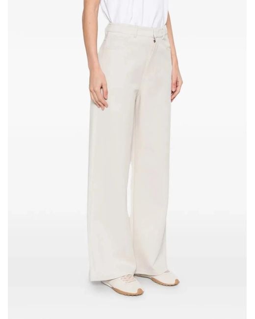 Max Mara White S Max Mara Smmbrioso Trousers