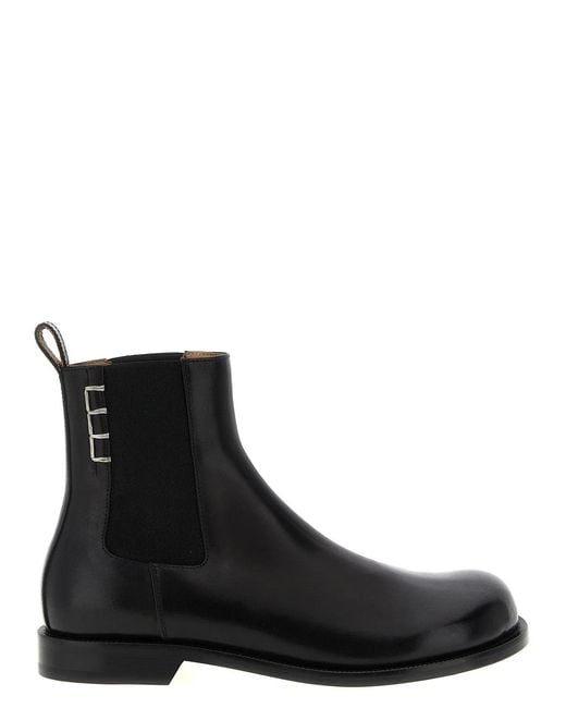 J.W. Anderson Black J.W.Anderson 'Chelsea Loafer' Ankle Boots for men