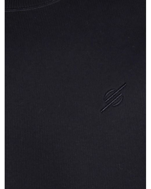 Daily Paper Blue "Mono Rib" Sweater for men