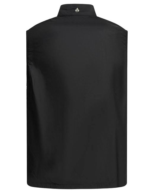Montbell Black Nylon Polyurethane Jacket for men