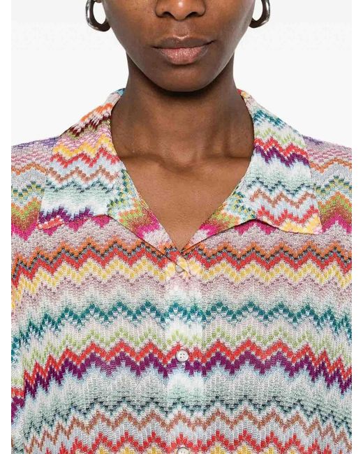 Missoni Gray Multicolour Viscose Top