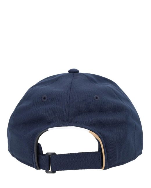 Boss Blue Baseball Hat With Logo for men