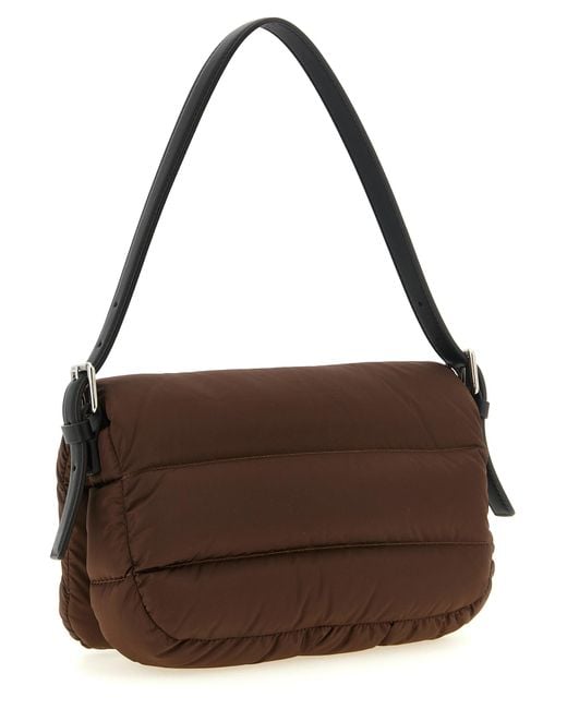 Moncler Brown 'Caradoc' Shoulder Bag