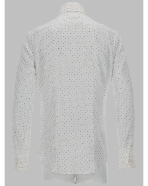 Brian Dales White Camicia for men