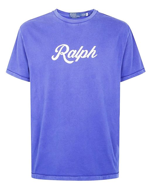 Polo Ralph Lauren Blue Jersey T-Shirt for men