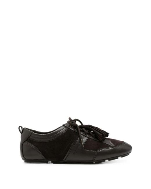 MICHAEL Michael Kors Black "Keely" Trainer Sneakers