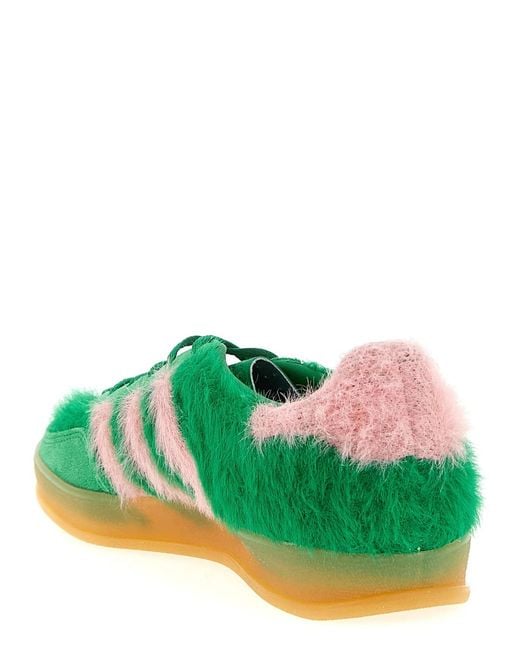 Adidas Originals Green 'Gazelle Indoor' Sneakers