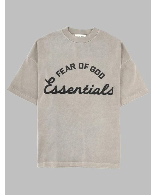 Fear Of God Gray T-Shirt "Training 90's" for men