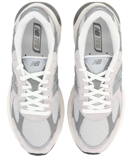 New Balance White Sneaker "2010"