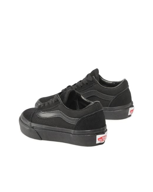 Vans Black "Old School" Sneaker