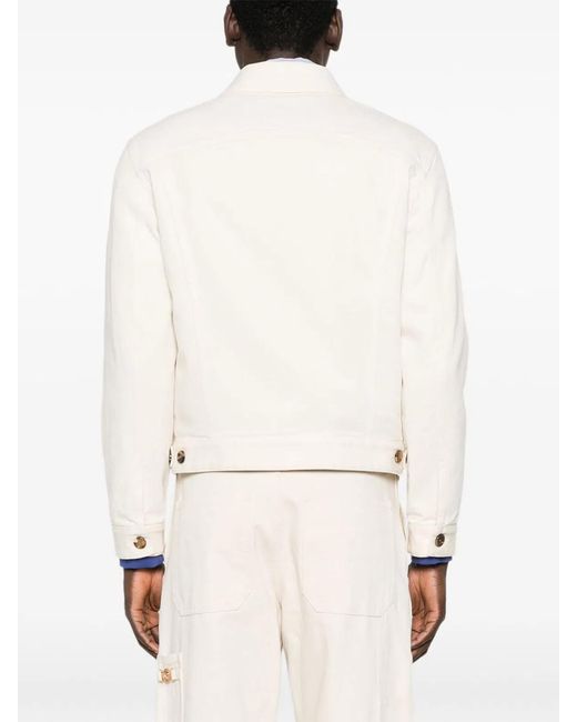 Valentino Garavani White Buttoned Jacket for men