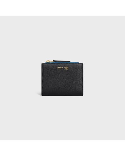 Céline Black Compact Wallet