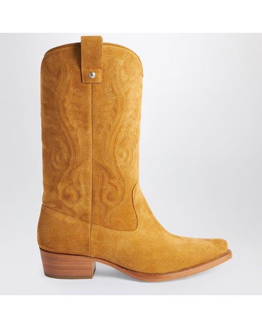 1989 STUDIO Brown Cowboy Boots for men
