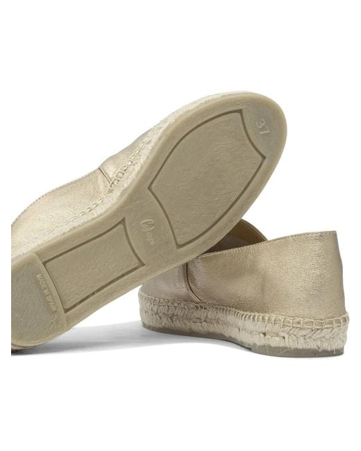 Castaner Metallic Castañer Rubber Espadrilles