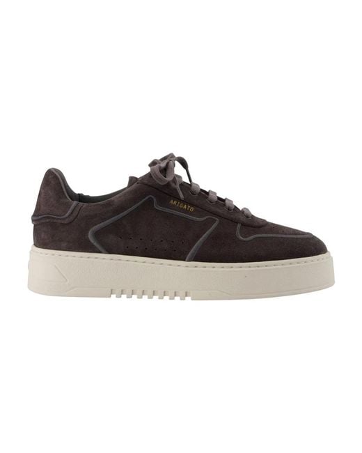 Axel Arigato Brown Orbit Embroidery Trainers for men