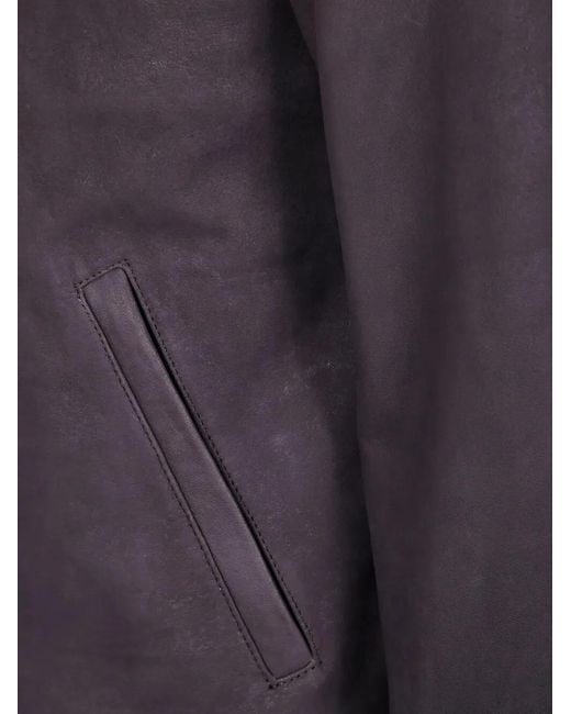 Barba Napoli Purple "Dennis" Shearling for men