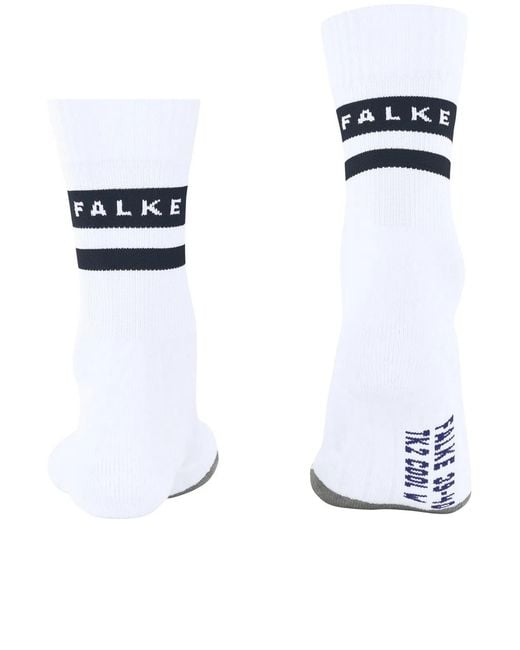 Falke White Tk2 Explore Cool for men