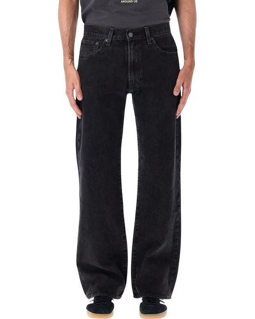 Levi's Black 567 Flaire for men
