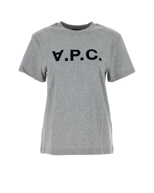 A.P.C. Gray T-Shirt Standard Grand Vpc
