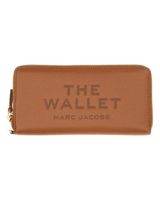 Marc Jacobs Brown Portafoglio Continental