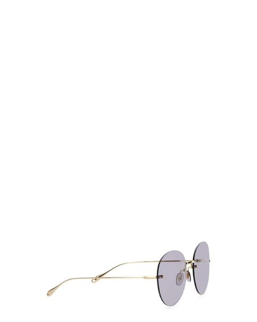 Gucci White Sunglasses