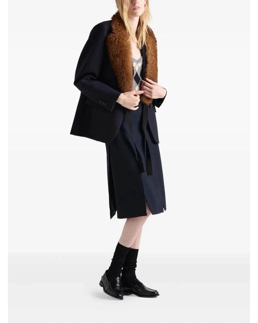 Prada Black Midi Skirt