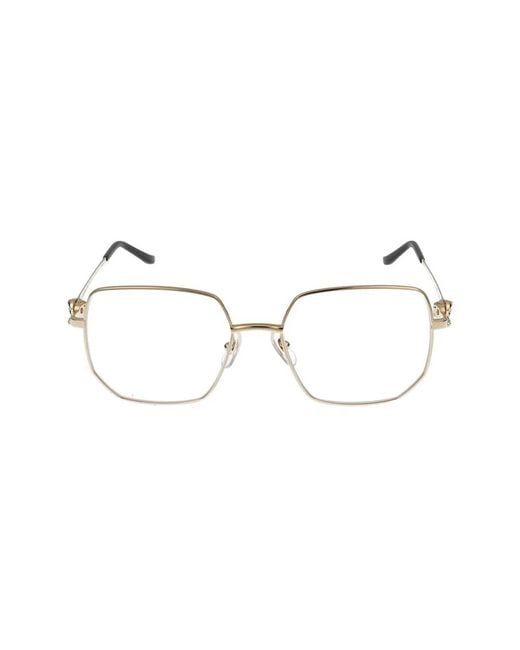 Cartier Black Eyeglasses Ct0568O 001 Transparent/18/135