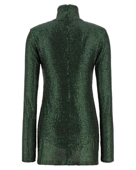 Norma Kamali Green 'Pickleball' Dress