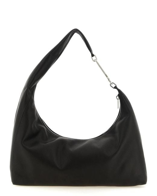 Rick Owens Black 'Cropped Gemini' Shoulder Bag