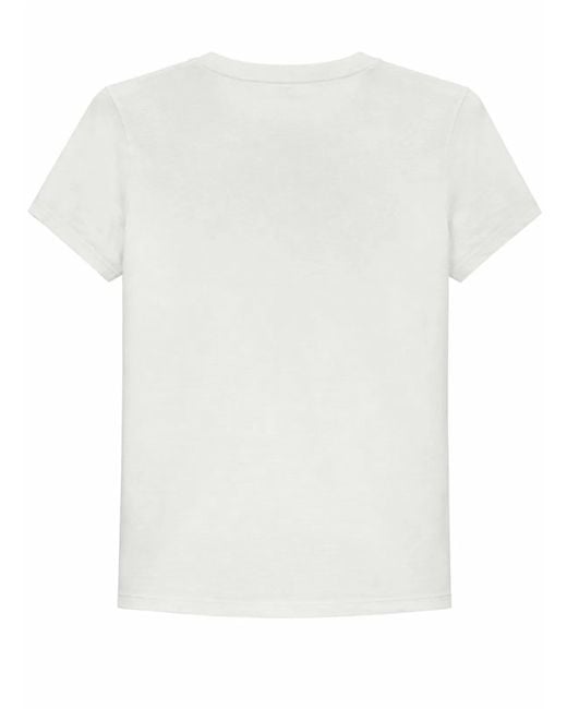 Theory White Pima Cotton T-Shirt