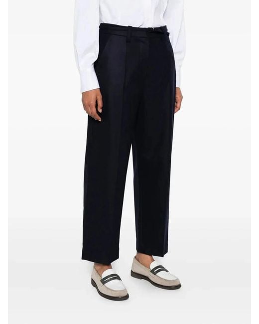 Brunello Cucinelli Blue Wool Pants