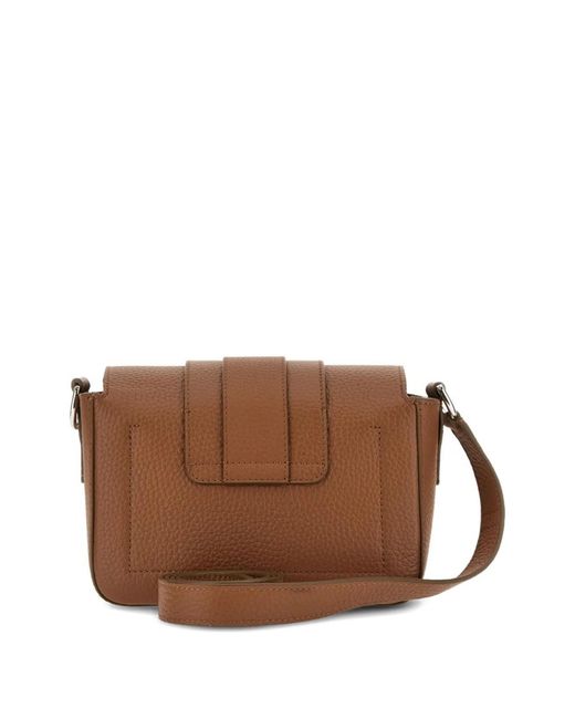 Hogan Brown Bag Flap