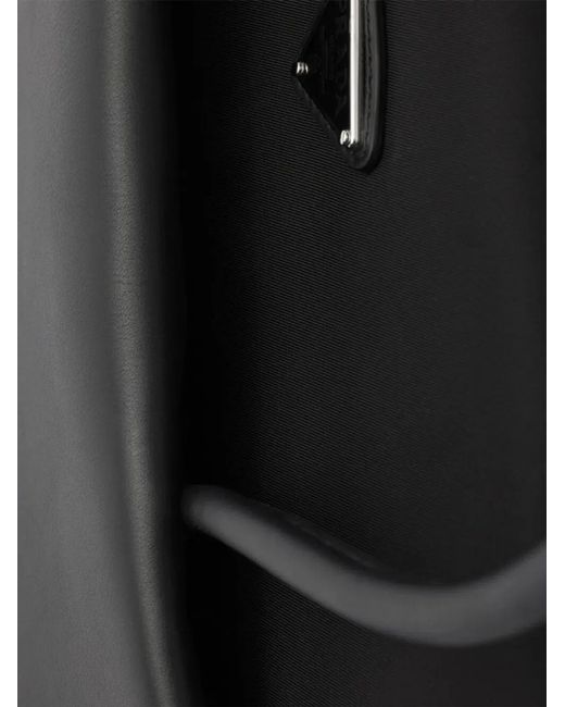 Prada Black Leather Medium Passage Shoulder Bag