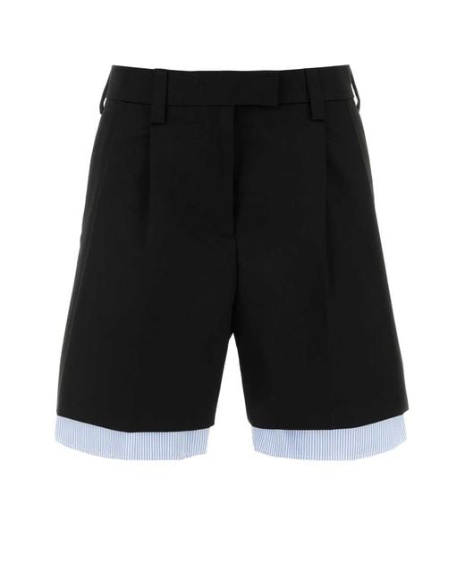 Miu Miu Black Pantaloni