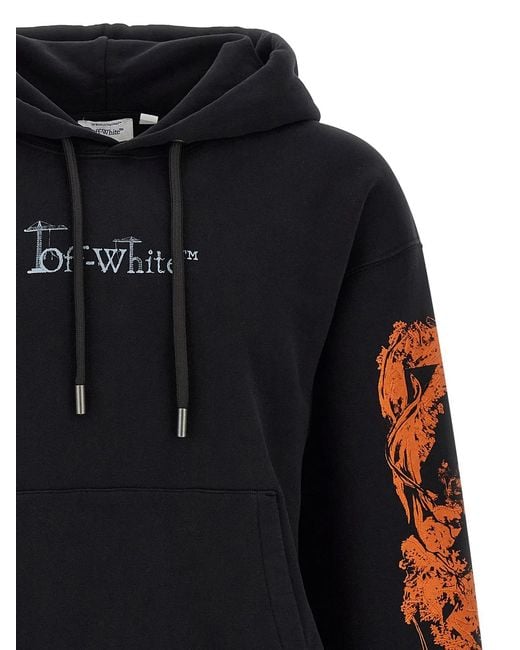 Off-White c/o Virgil Abloh Black 'City Nature' Hoodie for men