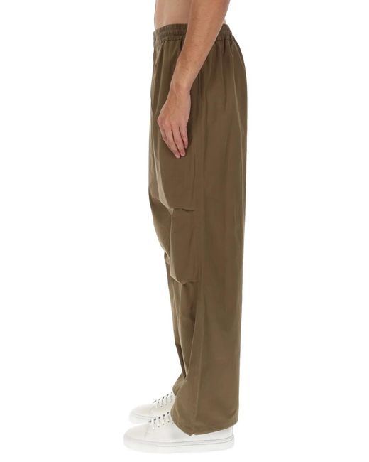 A.P.C. Brown Polyester-Cotton Trousers for men
