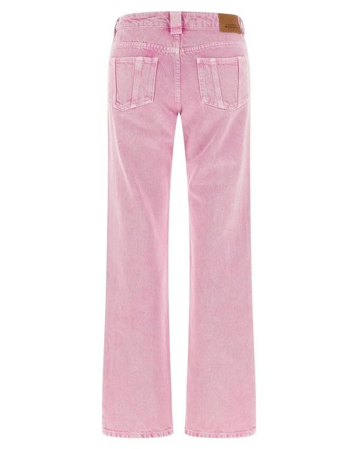 Isabel Marant Pink Jaylis Jeans